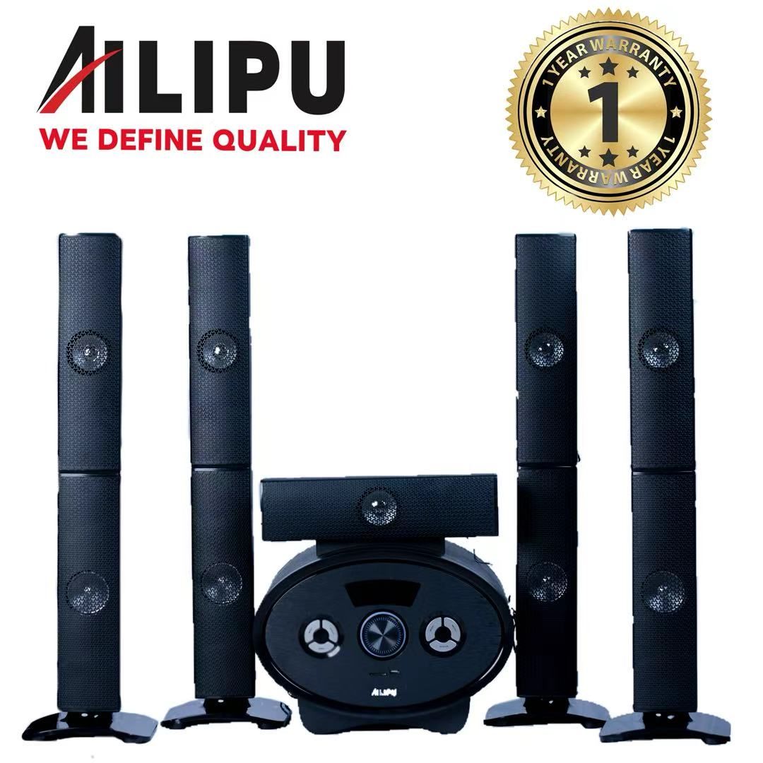 【NEW】AILIPU  KL-6501AD 5.1 6.5in WOOFER Pro+ woofer speaker system Multimedia Speaker Output Power Subwoofer Bluetooth Cinema Home theater System Bluetooth Hi-Fi