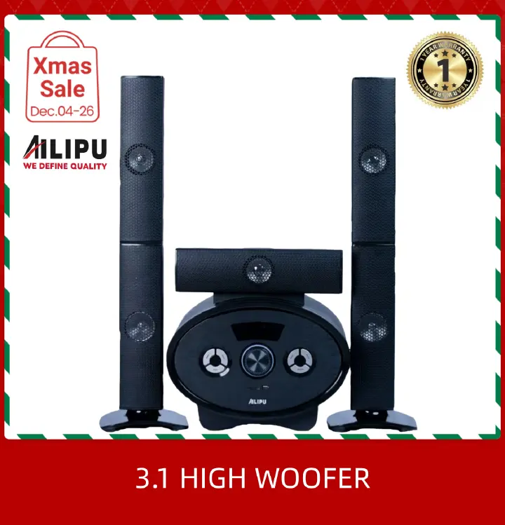 【NEW】AILIPU  KL-6302AD 3.1 6.5in WOOFER 50W+15W*3 woofer speaker system Multimedia Speaker Output Power Subwoofer Bluetooth Cinema Home theater System Bluetooth Hi-Fi