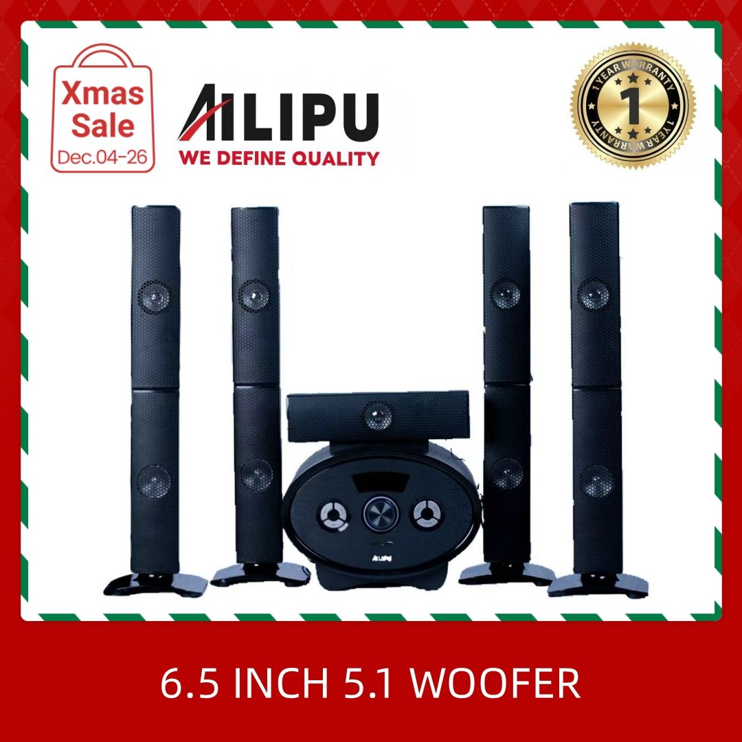 【NEW】AILIPU  KL-6501AD 5.1 6.5in WOOFER Pro+ woofer speaker system Multimedia Speaker Output Power Subwoofer Bluetooth Cinema Home theater System Bluetooth Hi-Fi