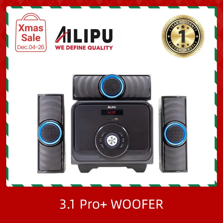 AILIPU SPEAKER 3.1 Pro+  KL-6307AD SPEAKER Woofer Subwoofer Bluetooth Cinema Home theater System Bluetooth Hi-Fi Speaker Speaker System  AC/DC Subwoofer Bluetooth USB/SD/FM Woofer [hot]