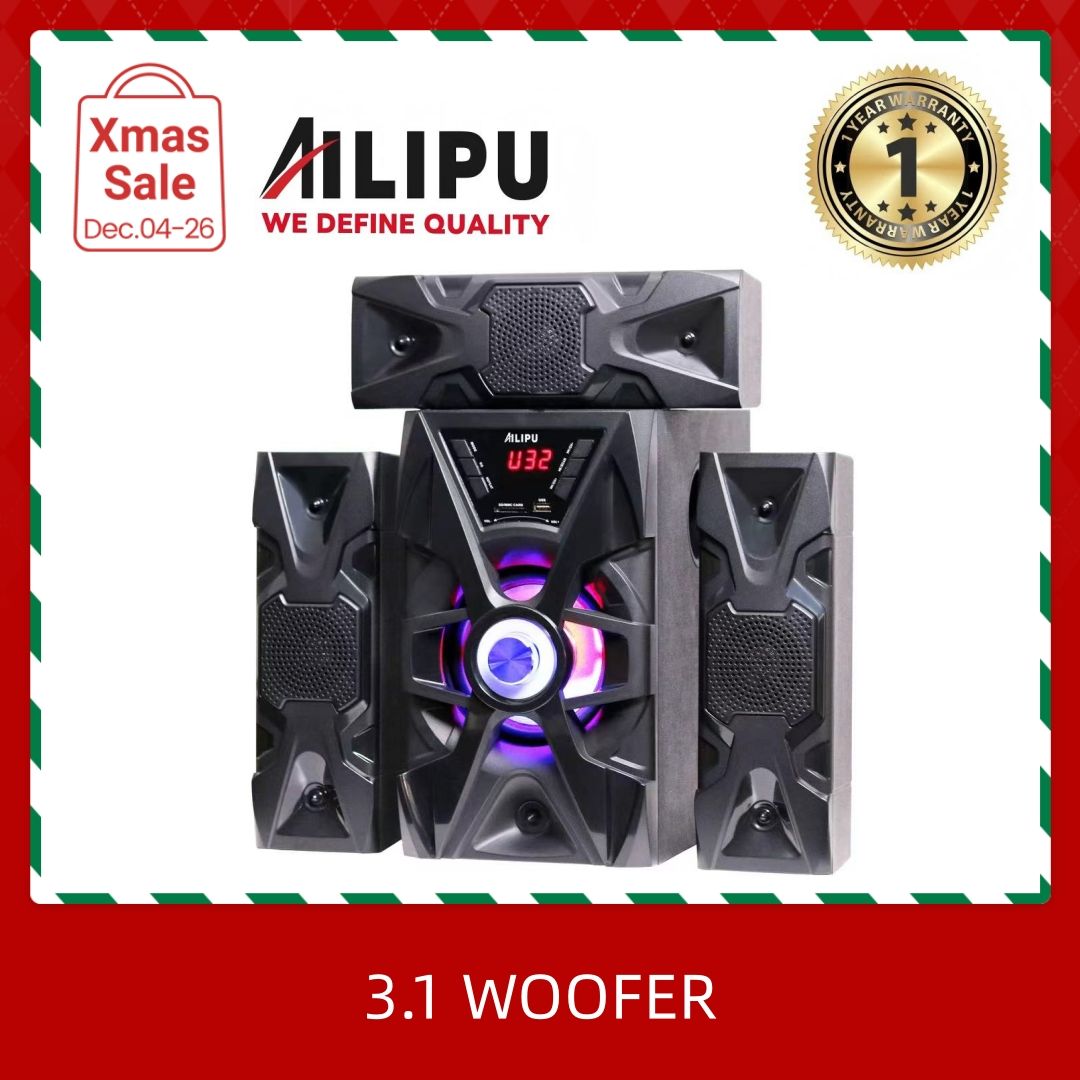 SPEAKER AILIPU KL-6304AD 3.1CH Woofer Subwoofer Bluetooth Cinema Home theater System Bluetooth Hi-Fi Speaker Speaker System  AC/DC Subwoofer Bluetooth USB/SD/FM Woofer [new]