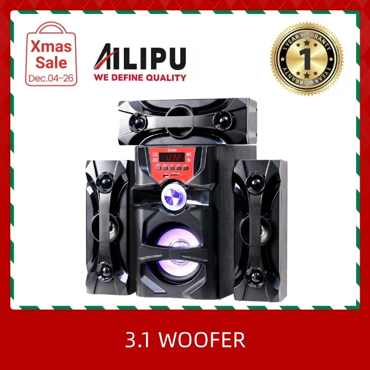 SPEAKER AILIPU KL-6303AD 3.1CH Woofer Subwoofer Bluetooth Cinema Home theater System Bluetooth Hi-Fi Speaker Speaker System  AC/DC Subwoofer Bluetooth USB/SD/FM Woofer