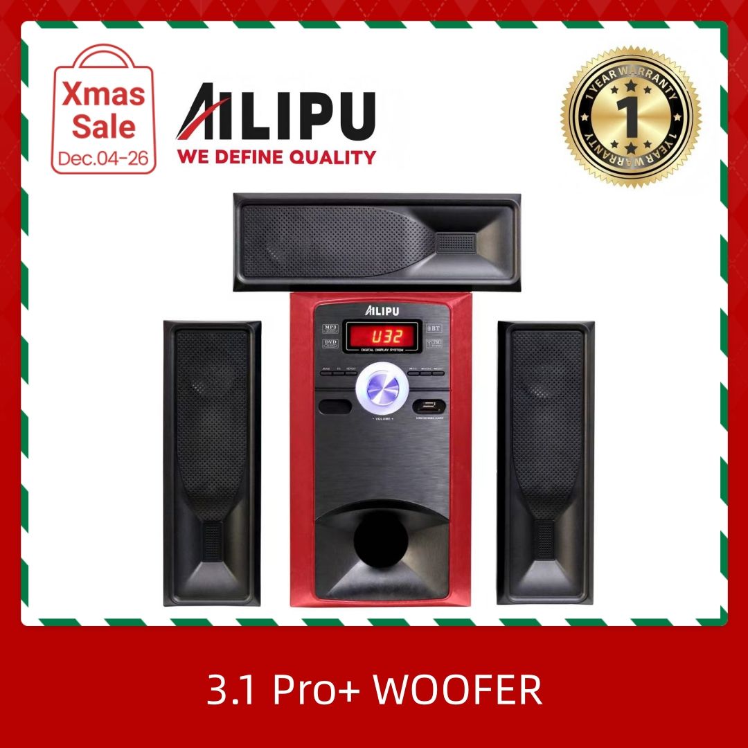 AILIPU KL-6308AD 3.1CH PRO+ Woofer Subwoofer 45W+15W*3 Bluetooth Cinema Home theater System Bluetooth Hi-Fi Speaker Speaker System