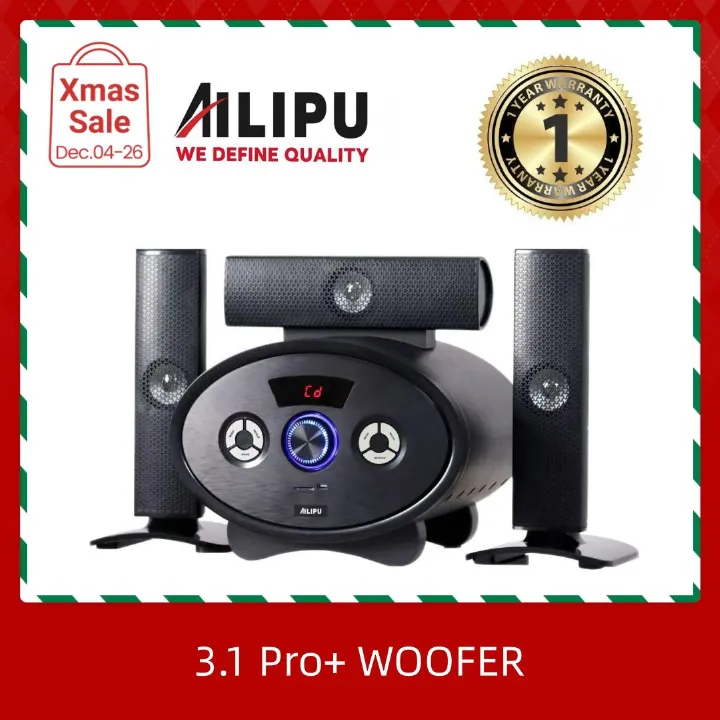 AILIPU KL-6301AD 3.1CH Woofer Subwoofer Bluetooth Cinema Home theater System Bluetooth Hi-Fi Speaker Speaker System  AC/DC Subwoofer Bluetooth USB/SD/FM Woofer