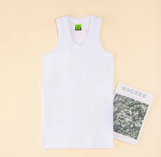 Wholesale custom 3 in 1 cotton blend white seamless fitness 
undershirt training singlet gym tank tops vest for men. Breathable, Sustainable, Plus size, Soft & Breathable