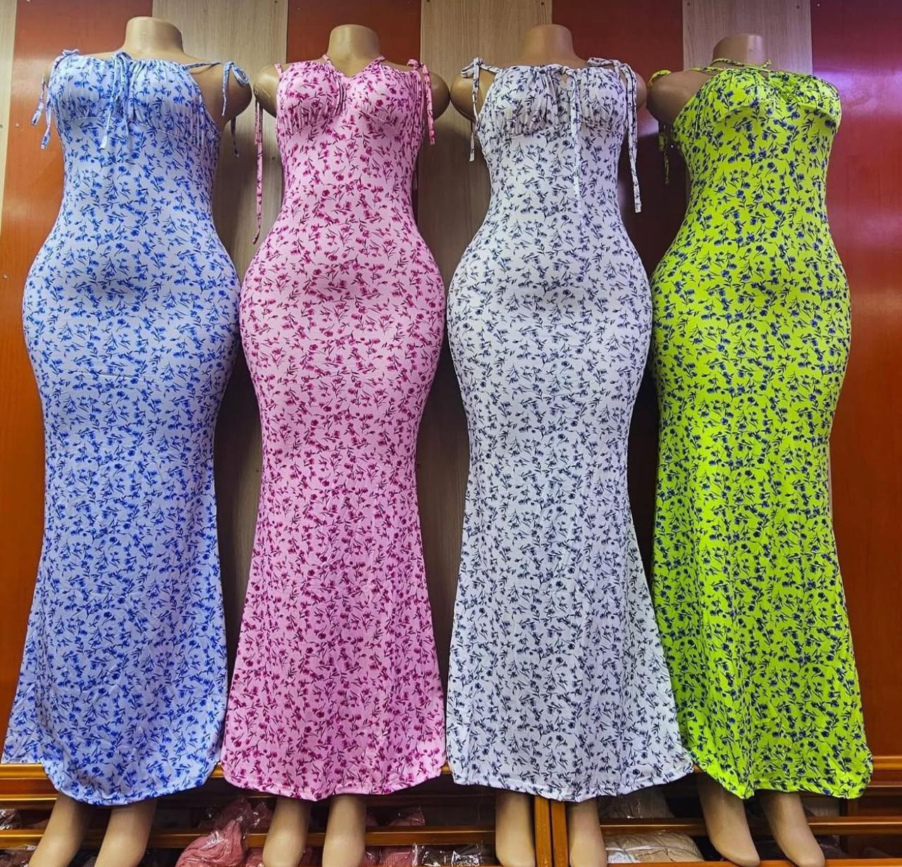 Women's Sleeveless Summer Maxi Dress - Elegant Bodycon Party Sundress