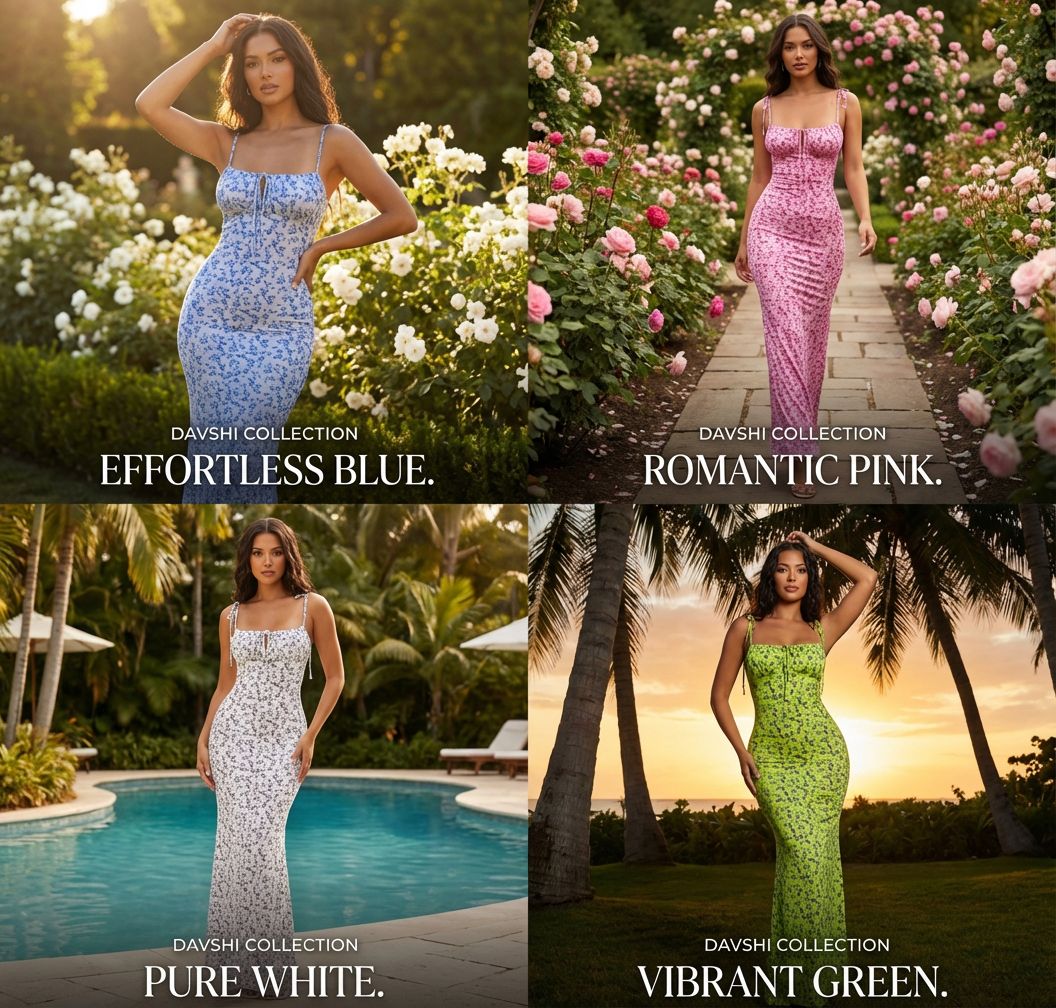 Women's Sleeveless Summer Maxi Dress - Elegant Bodycon Party Sundress