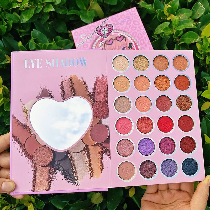 43 Shades Makeup Book - Eyeshadow, Blush, Contour & Highlighter 4-in-1 Palette