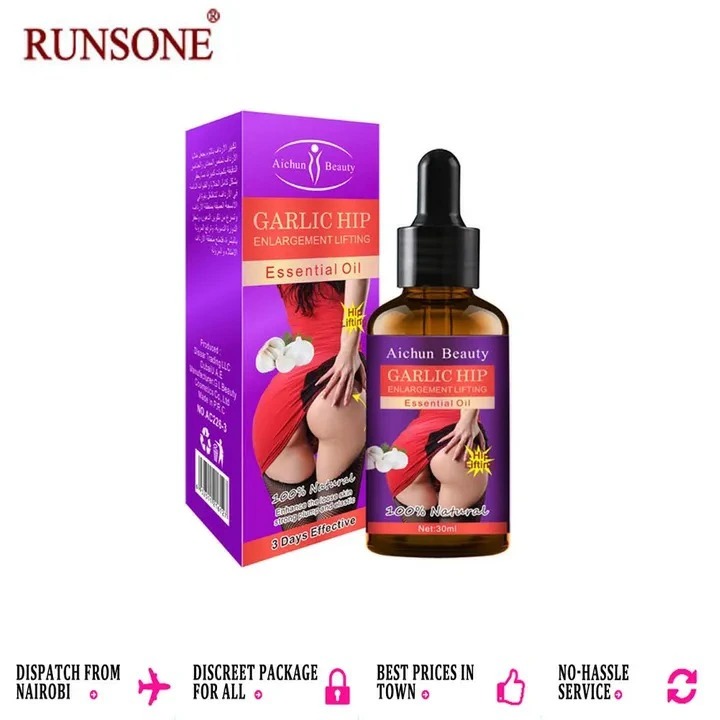 [ORIGINAL}{Special Offer] Butt & Hips enlargement oil cream Garlic Hip Lift Up Ass Oil Buttocks Enhancement Big Butt Hips Enlargement butt booster Cream 30ml As Picture 30ml