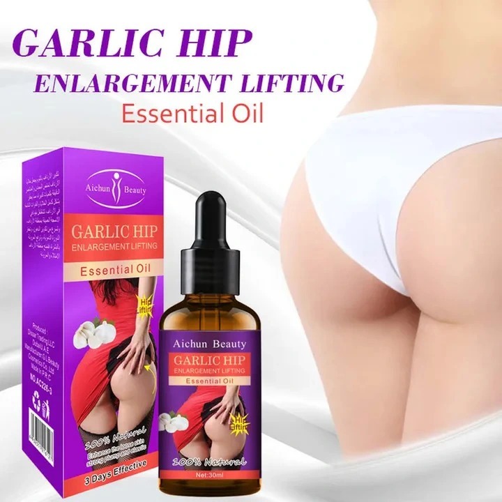 [ORIGINAL}{Special Offer] Butt & Hips enlargement oil cream Garlic Hip Lift Up Ass Oil Buttocks Enhancement Big Butt Hips Enlargement butt booster Cream 30ml As Picture 30ml
