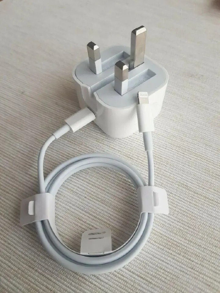 Apple 35W Original Fast Charger Adapter For iPhone 11/12/13/ 14/14Pro/14 Max/ 14 Pro Max with USB-C to Lightning Cable