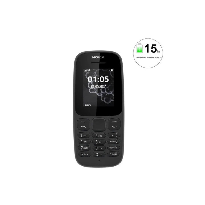 [NEW ARRIVAL!!]Nokia 105 4G Original Nokia Phone 800 mAh Battery 1.77`` Dual SIM Cards Unlocked Cheap Durable Brand New Phone Classic Feature phone kabambe/ Featured phone katululu