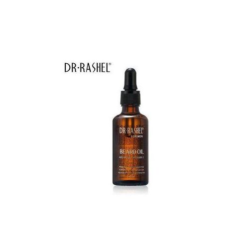 Dr. Rashel Men’s Beard Oil with Argan Oil & Vitamin E – Nourishing Growth Serum for Thick, Soft, Healthy Beard, Hydrating Grooming Oil for Conditioning, Strengthening & Shine