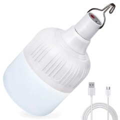 50W Dp light rechargeable USB bulb lamp-Rechargeable ,Super bright ,Portable ,Energy saving, Charging time.6 hours, lighting time. 6-8 hours, voltage 5v