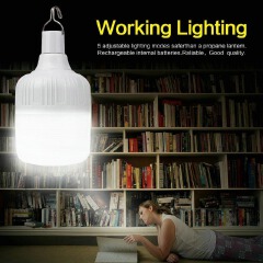 50W Dp light rechargeable USB bulb lamp-Rechargeable ,Super bright ,Portable ,Energy saving, Charging time.6 hours, lighting time. 6-8 hours, voltage 5v