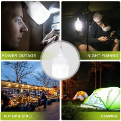 50W Dp light rechargeable USB bulb lamp-Rechargeable ,Super bright ,Portable ,Energy saving, Charging time.6 hours, lighting time. 6-8 hours, voltage 5v