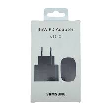 Original Samsung 45W PD SuperFast USB Type C-C Adapter  for Galaxy A17,A16,A07,A06,A26,A15,A25,A05,A05S,A06,S23FE With Type C Output - Adapter only