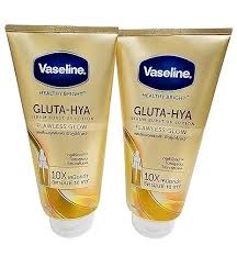 Vaseline Gluta-Hya Flawless Bright Serum-Burst Lotion Deeply Hydrates, Brightens Skin Tone, And Leaves A Smooth, Radiant Finish