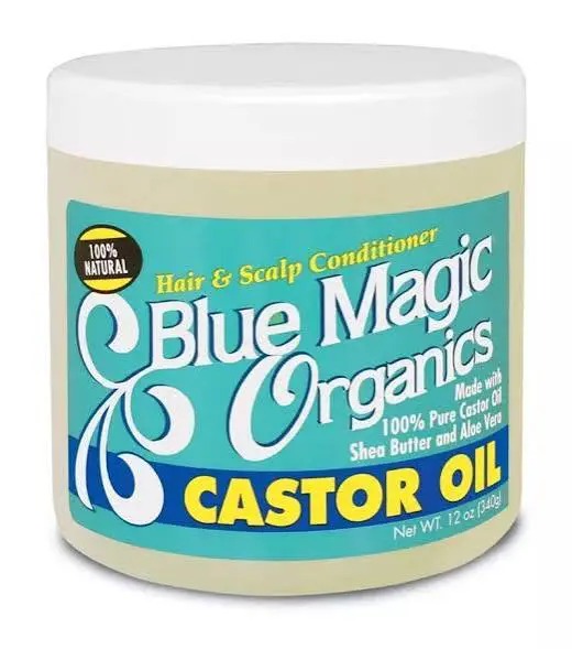Blue Magic Originals Castor Oil Hair & Scalp Conditioner, Moisturizing Hair Cream with Shea Butter & Aloe Vera, Strengthens Hair Growth, Repairs Dry Damaged Hair 340g