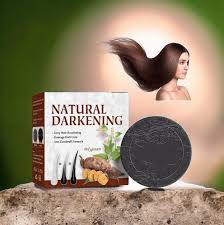 Disaar POLYGONUM Multiflorum NATURAL DARKENING Soap For Blacker Hair Repairs, Restores Shine, Blackening Soap ANTI Graying Grey Hair Shampoo