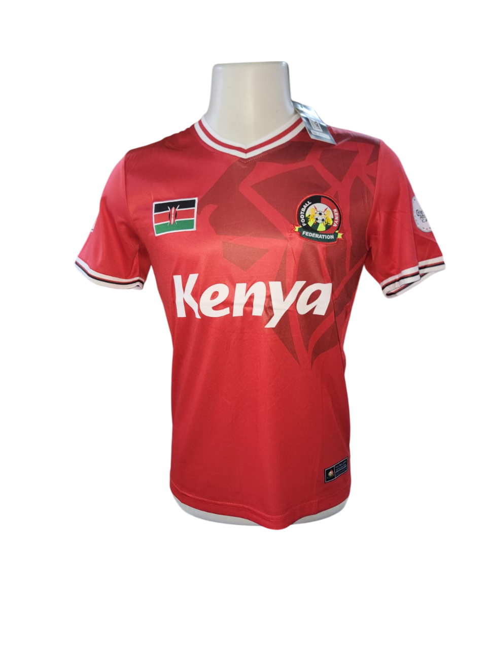 Kenyan Red National Football Team Jersey – 2025 Home Kit | Cheza Kama Wewe, Sambaza Vibe na Kaa Fiti kwa Style ya Taifa Stars 🇰🇪