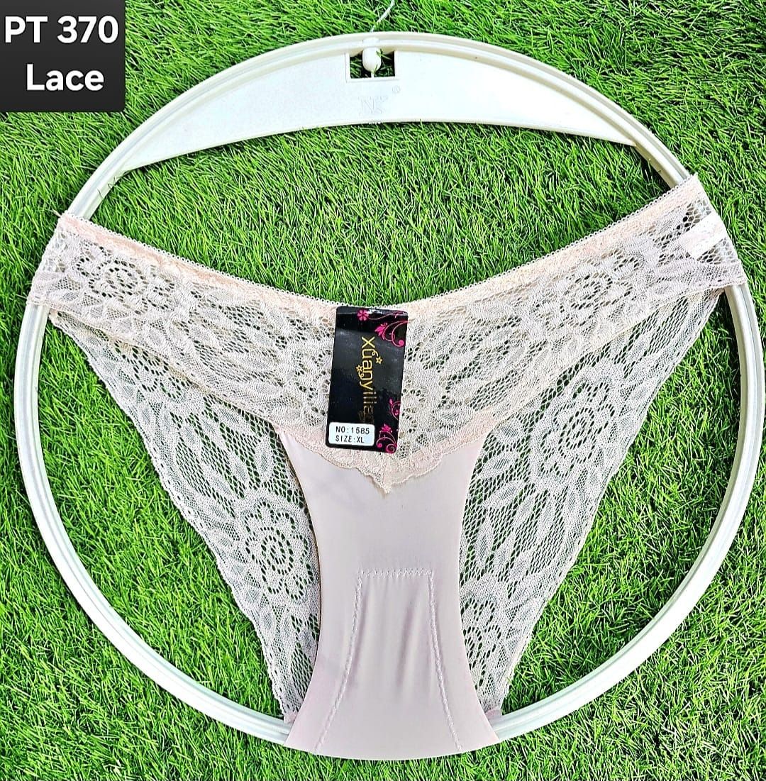 6PCS Full Lace Back Low-Rise Briefs for Women – Sexy, Soft & Breathable Comfort Panties