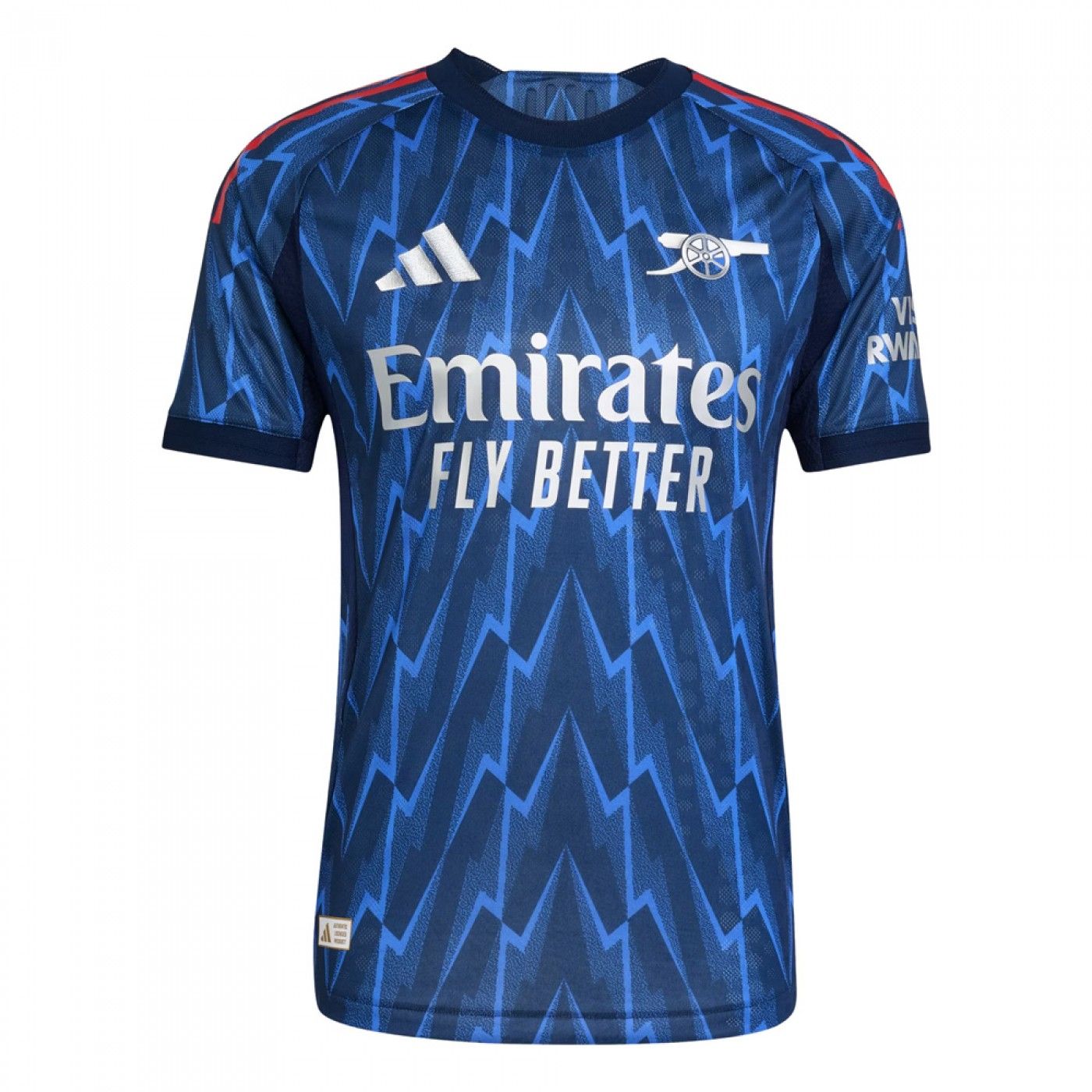 Arsenal 25/26 dark blue third jersey. Lightweight, breathable, quick-dry material. Ideal for football, training, gym, and casual wear. Durable premium kit.