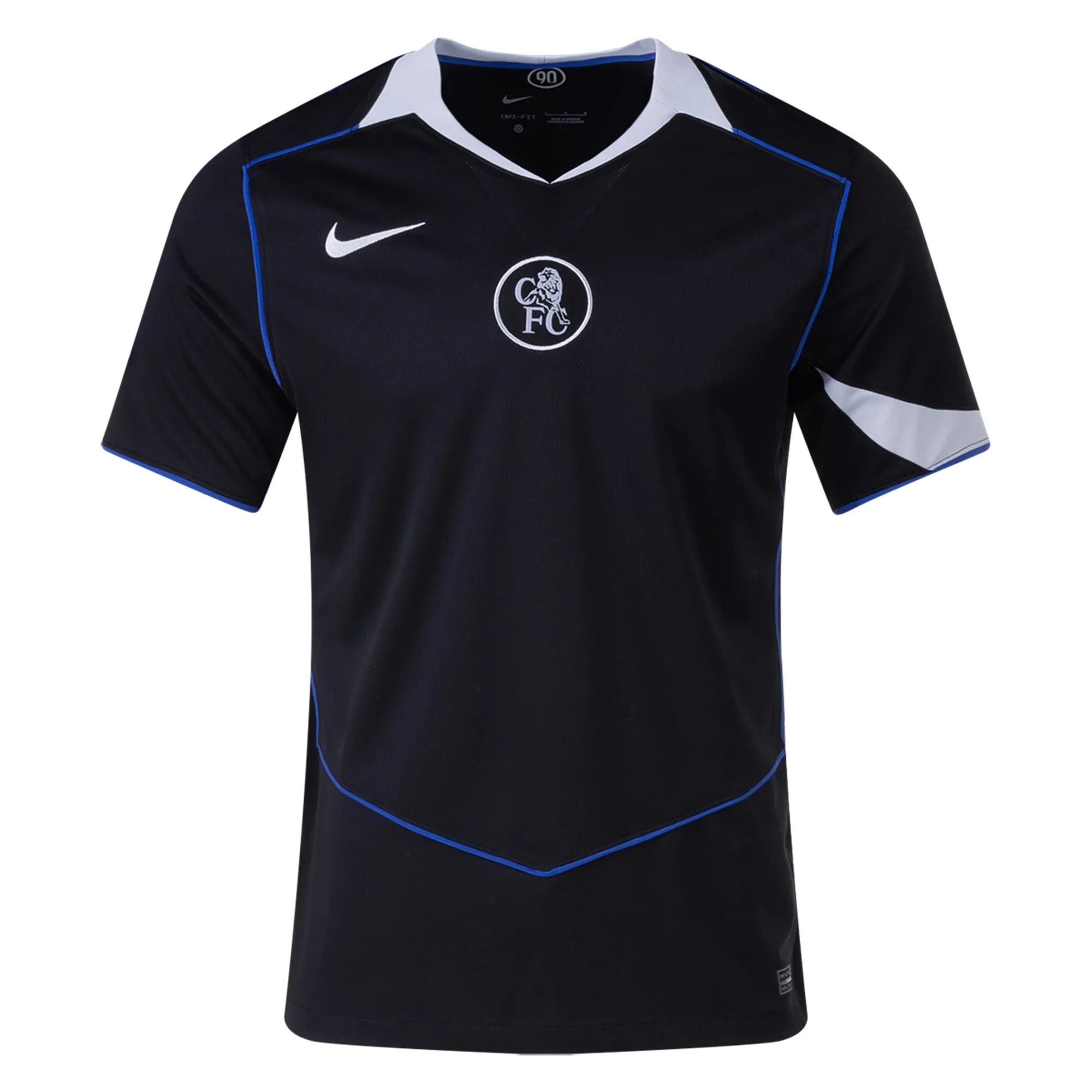 Chelsea 25/26 Third Black Jersey – Premium Breathable Football Kit | Quick-Dry, Sweat-Wicking, Comfortable for Fans & Players