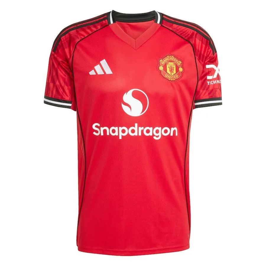 Manchester United 25/26 Home Jersey – Premium Red Football Kit for Fans, High-Quality Breathable Match Shirt