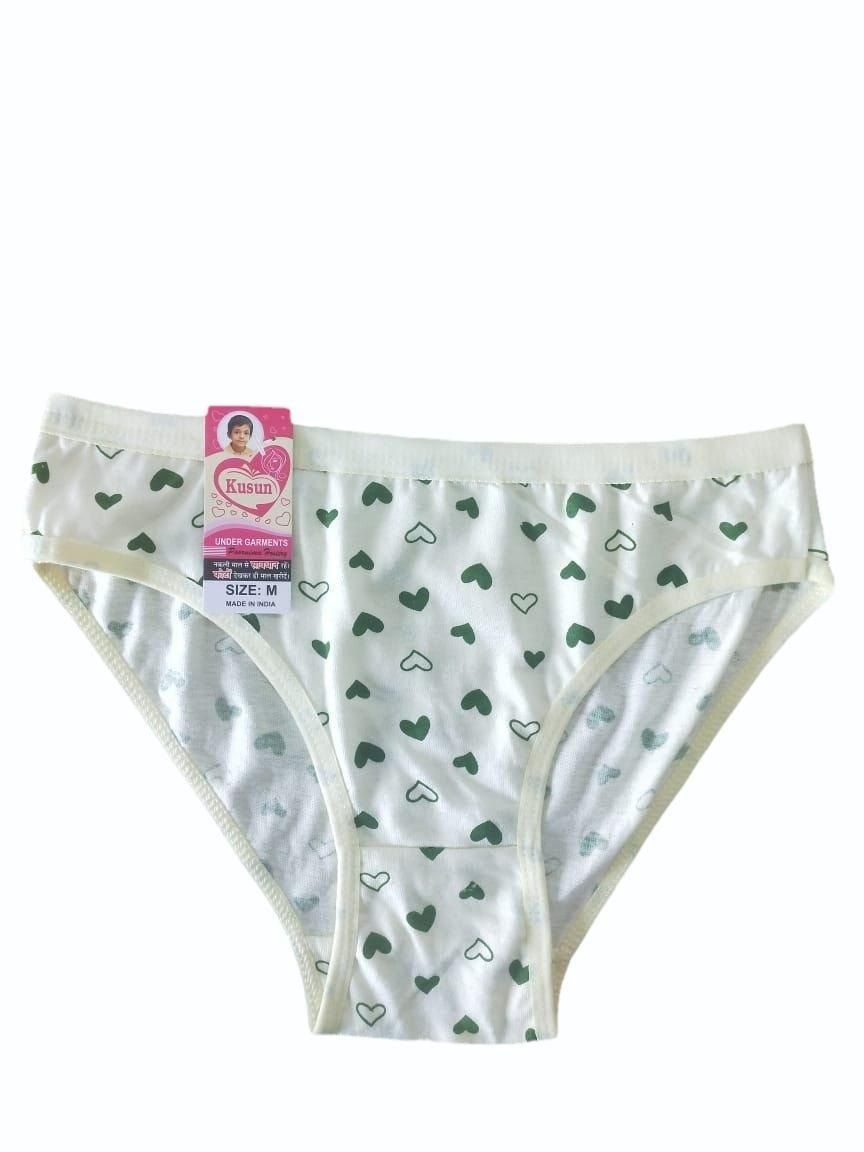 ❤️ Popular Pick!!!  6PCS Women’s Cotton Love-Pattern Panty – Soft Breathable Comfortable Everyday Brief. Cute love-pattern cotton panty. Soft, breathable, and comfortable for daily wear.