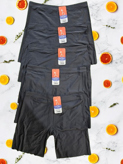 🖤 Hot Trend!!!  3PCS All Black Biker Shorts for Women – High Waist Soft Stretch Everyday & Gym Wear