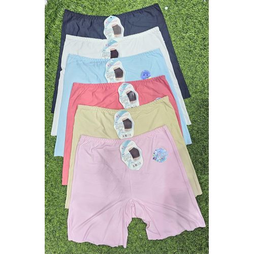 🔥 3PACK Ladies Irresistible Seamless Silk Lace Biker Shorts – Soft Stretch Elegant Comfort Wear