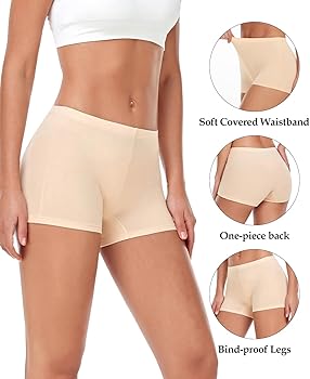 🔥 3PACK Ladies Irresistible Seamless Silk Lace Biker Shorts – Soft Stretch Elegant Comfort Wear