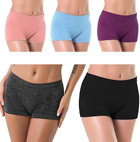 🔥 3PACK Ladies Irresistible Seamless Silk Lace Biker Shorts – Soft Stretch Elegant Comfort Wear
