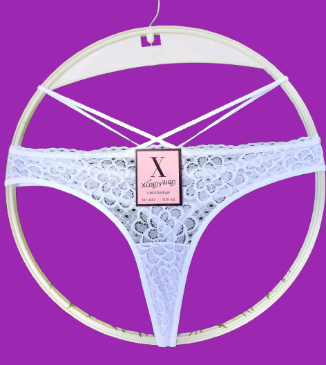 🔥 Sexy Lace String Thong Panty – Women’s Side-Tie G-String Underwear, Adjustable Waist Straps, Soft Breathable Lingerie 🆕