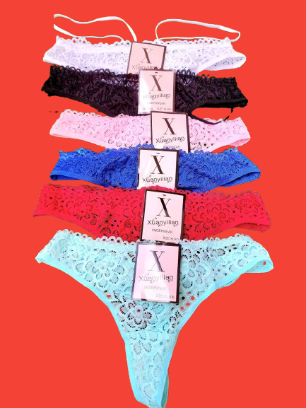 🔥 Sexy Lace String Thong Panty – Women’s Side-Tie G-String Underwear, Adjustable Waist Straps, Soft Breathable Lingerie 🆕