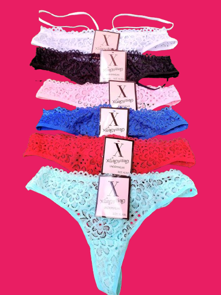 🔥 Sexy Lace String Thong Panty – Women’s Side-Tie G-String Underwear, Adjustable Waist Straps, Soft Breathable Lingerie 🆕