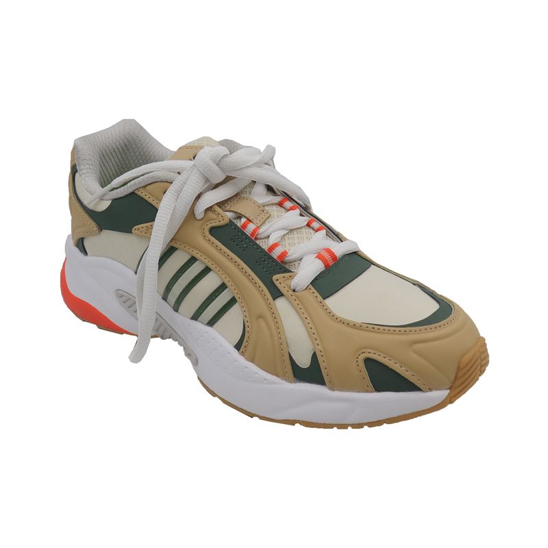 Adidas Unisex Sneakers Crazychaos 5 Sports
Breathable Mesh Overlays, Cushioned Cloud Foam Midsoles, Durable Rubber Outsole Provide Comfort And Traction. Modern Design And Beige-Green Color Sport Shoes