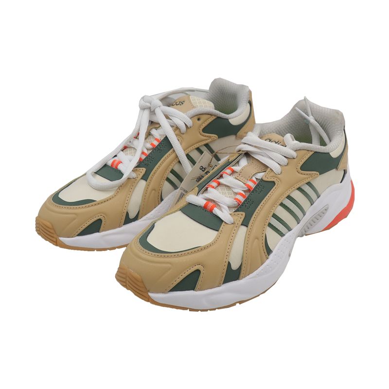 Adidas Unisex Sneakers Crazychaos 5 Sports
Breathable Mesh Overlays, Cushioned Cloud Foam Midsoles, Durable Rubber Outsole Provide Comfort And Traction. Modern Design And Beige-Green Color Sport Shoes