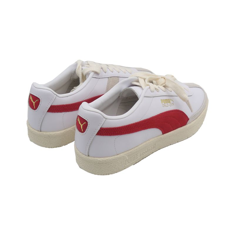 PUMA Clyde Low-top Unisex 5 Sports
Light weight, upper  premium leather, leather tongue, laced up with rubber sole for traction, With a breathable mesh lining and sock liner for comfort Sport Shoes