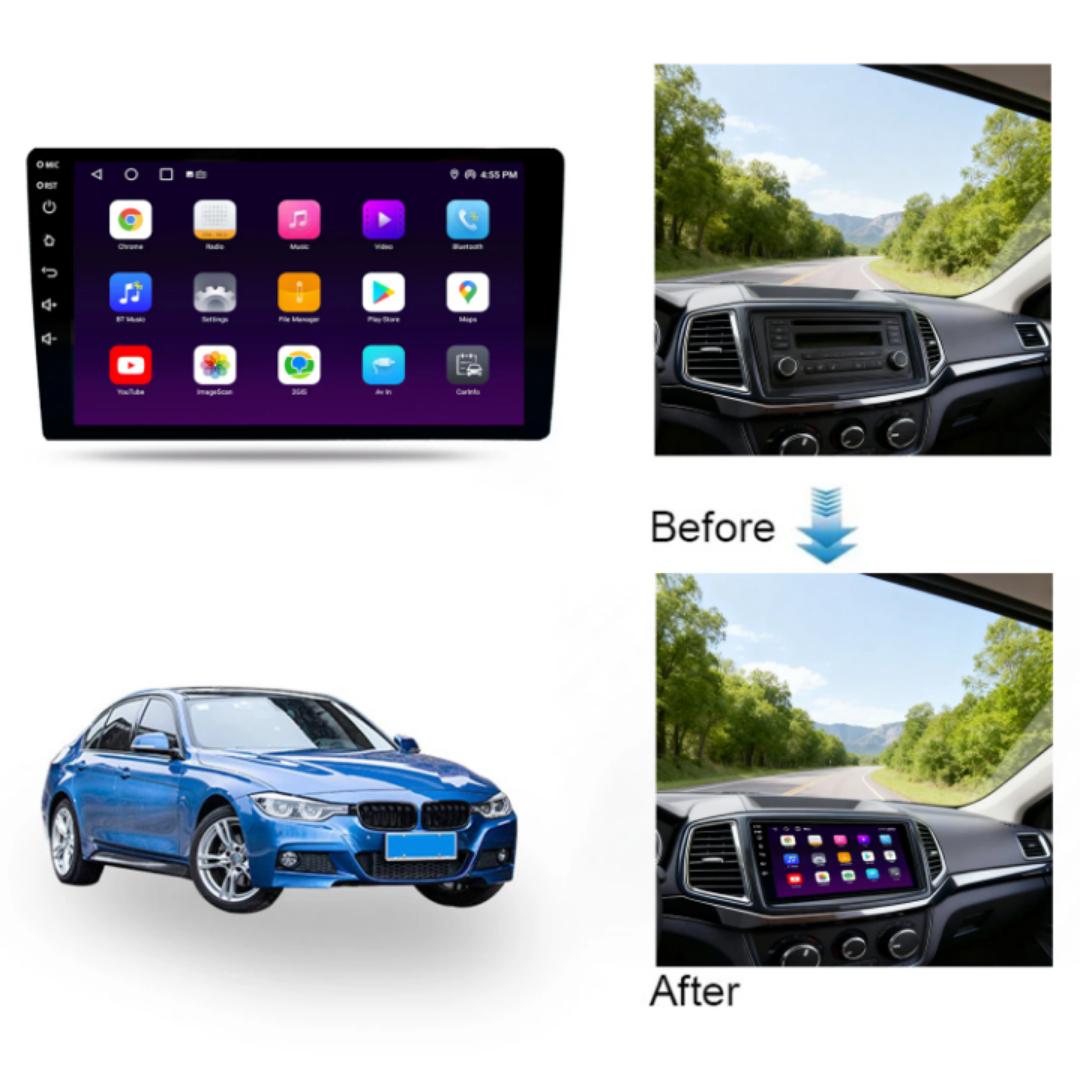 Android car stereo player*:
  
Android Car Stereo Player – Touchscreen Multimedia GPS, Bluetooth, WiFi, Reversing Camera Support.