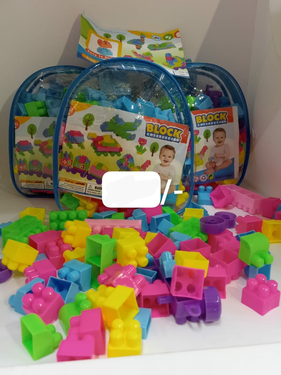 Building Blocks Toy Set
Spark creativity and endless fun with this colorful Building Blocks Toy Set! Perfect for kids who love to build, imagine, and explore. The sturdy interlocking blocks