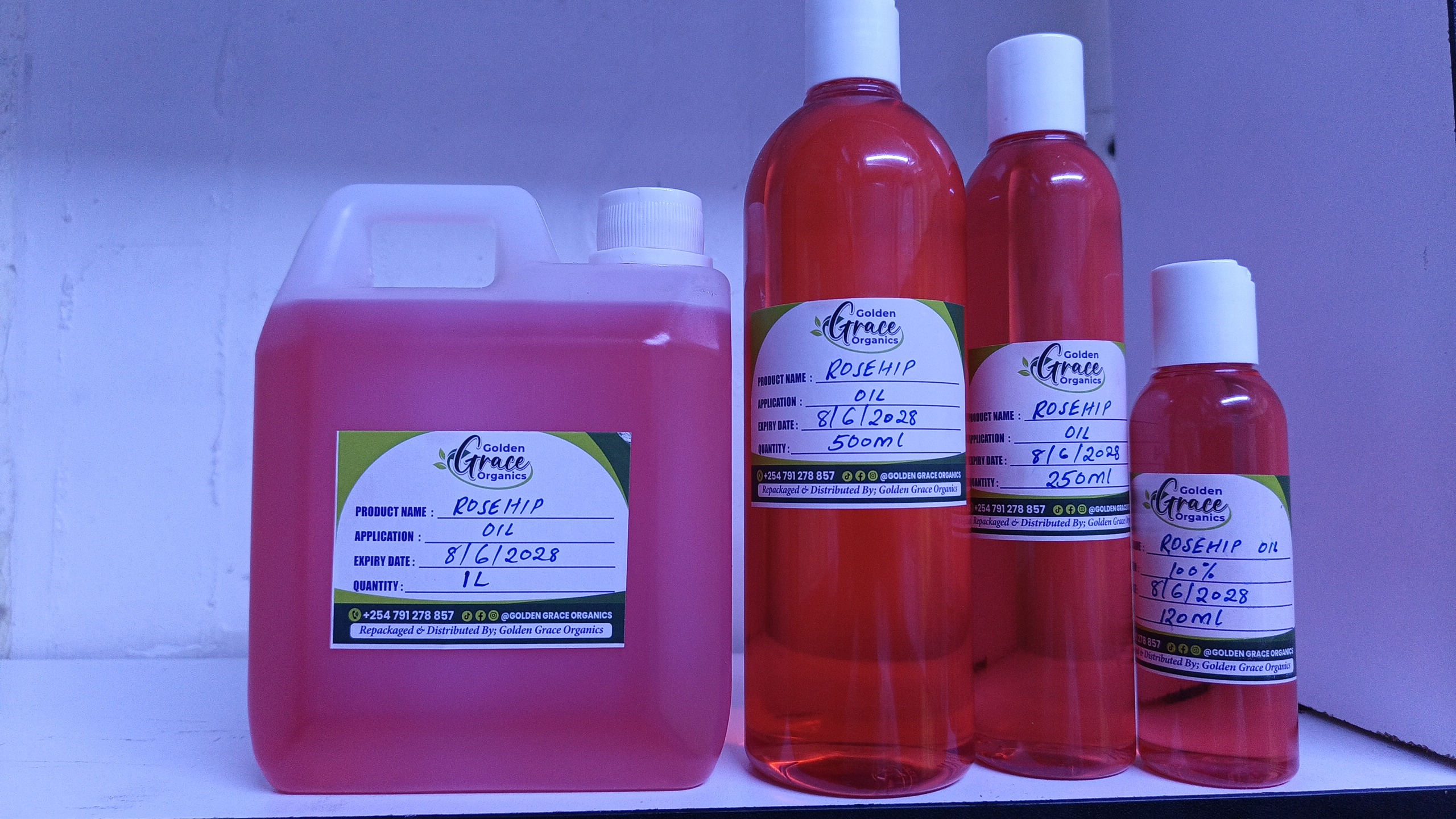 Rosehip Oil -100%cold Pressed