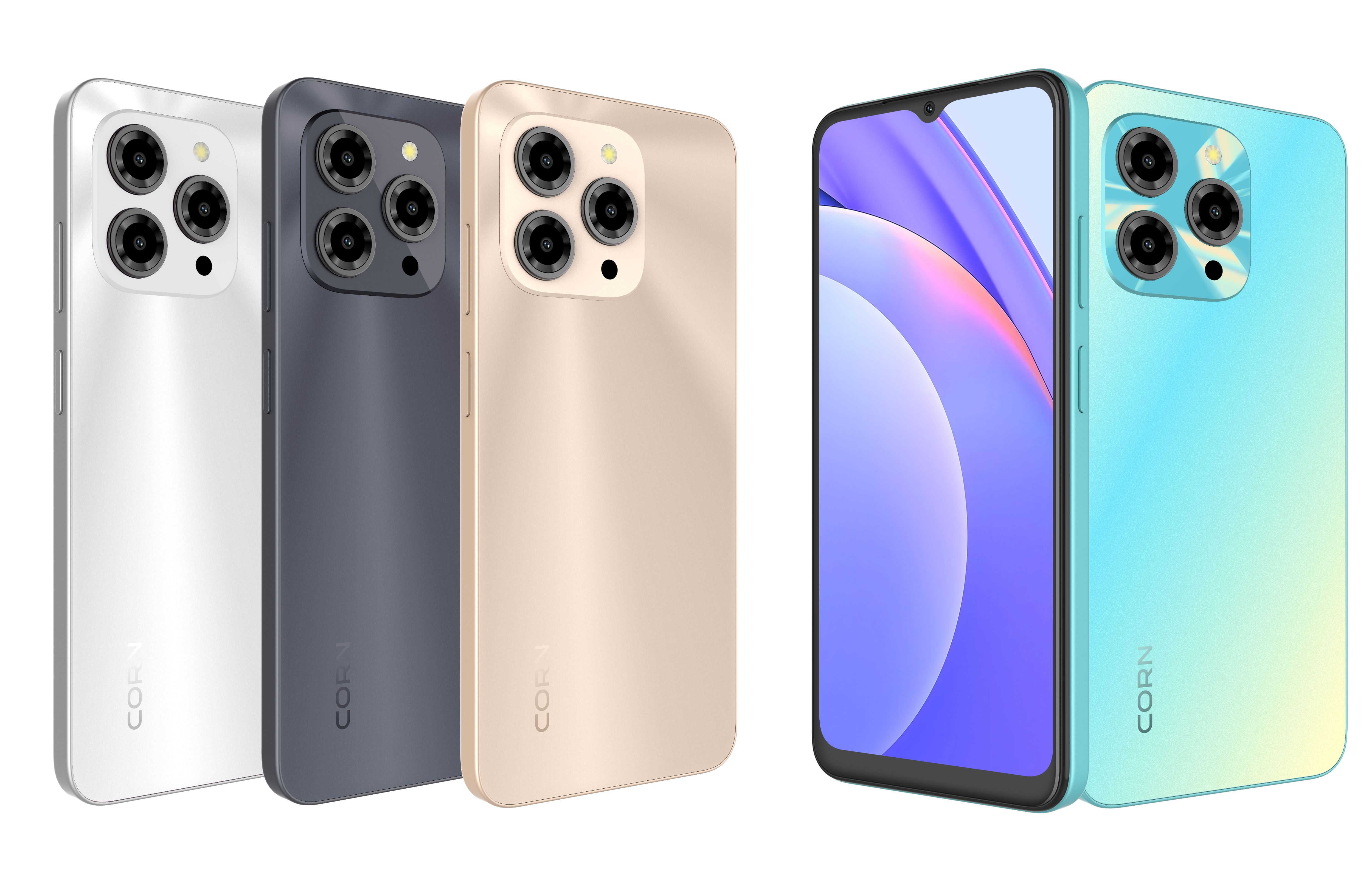 [Christmas Offer] CORN C16 PRO MAX 64GB Storage  5GB (2+3 Extended) RAM 6.6'' HD+ Waterdrop Screen 13MP Main +8MP Front Camera 5000mAh Battery Dual SIM Face ID GPS OTG Unlocked Android Smart Phone.