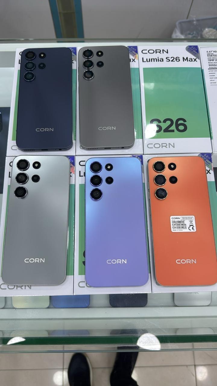 [EASTER SALES OFFERS] CORN LUMIA S26 MAX 64GB Storage5GB (2+3 Extended) RAM 6.6'' HD+ Waterdrop Screen 13MP Main +8MP Front Camera 5000mAh Battery Dual SIM Face ID GPS OTG Unlocked Android Phone
