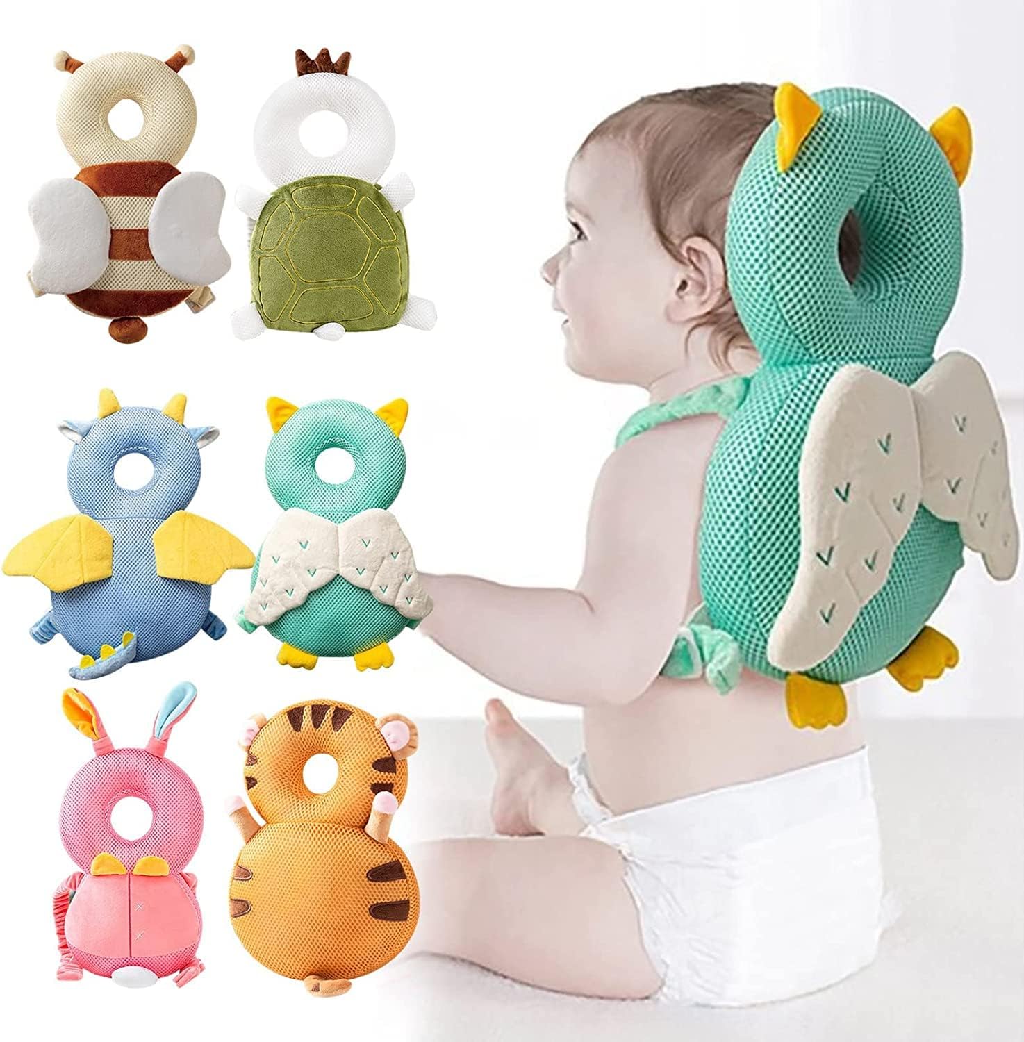 Baby Head Protection Backpack Pillow