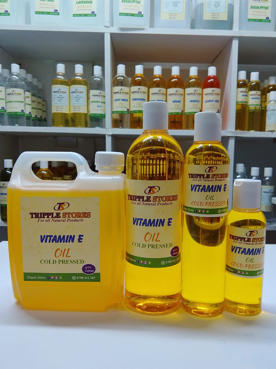 Vitamin E Oil for Glowing Skin & Healthy Hair – Pure Moisturizing Antioxidant Oil