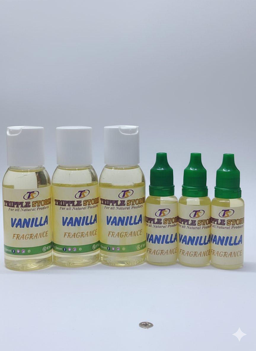 Vanilla Fragrance Oil – Warm Sweet Aroma for Soaps, Candles & Cosmetics