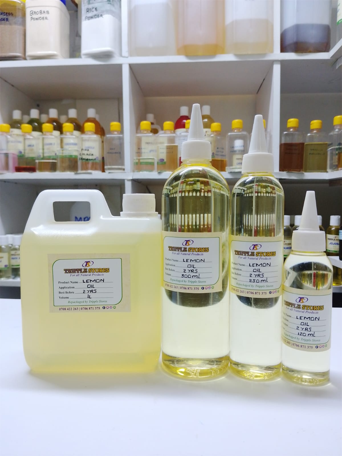 Lemon Carrier Oil – Refreshing & Skin-Nourishing Massage and Body Oil