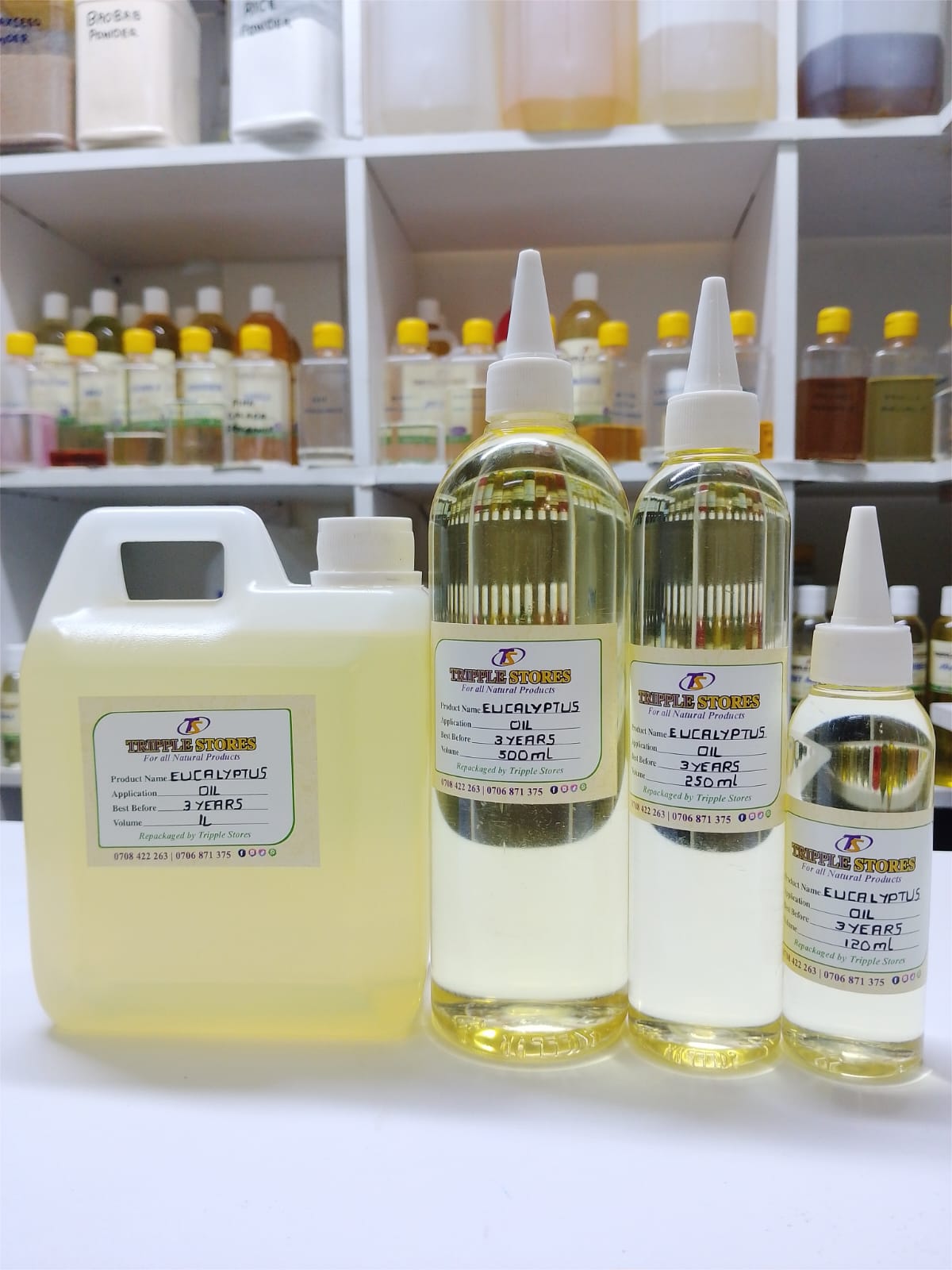 Eucalyptus Carrier Oil – Refreshing & Skin-Nourishing Massage and Body Oil